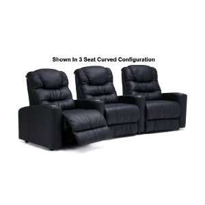   Furniture Home Theater Loveseat & Recliner Set   Curved Home