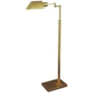   Orland Antique Brass Adjustable Pharmacy Floor Lamp
