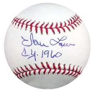  Vernon Law Autographed MLB Baseball with CY 60 Inscription 