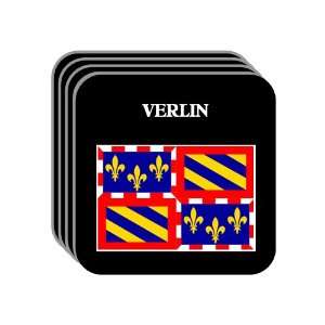  Bourgogne (Burgundy)   VERLIN Set of 4 Mini Mousepad 