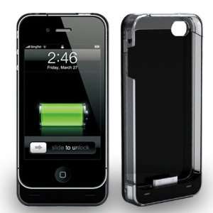 MiPow MACA Air Power Case 1200mAh for iPhone 4 (Fits Verizon and AT&T 