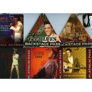   Presley CP Set of 12 Backstage Pass,VIP,Platinum