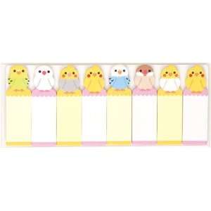  cute bookmark stickers budgie Post it Toys & Games