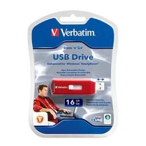 Verbatim Usb 2.0 Flash Drive Store N Go 16gb Professional Grade 