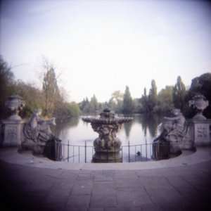 Reflecting Pool in a Park, Hyde Park, City of Westminster 