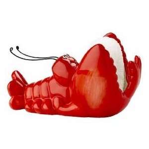  Lobster decor kitchen sink scrubby SCRUBBIE pad holder 