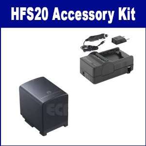  Canon VIXIA HFS20 Camcorder Accessory Kit includes 