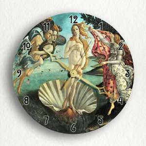   Botticellis The Birth of Venus 8 Silent Wall Clock