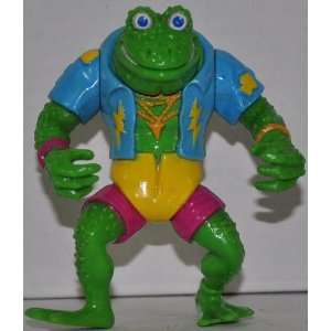 Vintage Genghis Frog (1989) Action Figure   Playmates   TMNT   Teenage 
