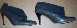 ALL SAINTS LADIES BLACK ANKLE BOOTS/SIZE 40/USED/VGC  