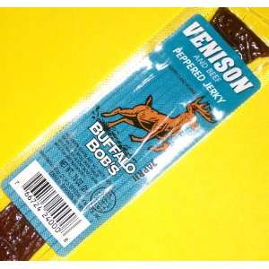 Venison Peppered Jerky  Grocery & Gourmet Food