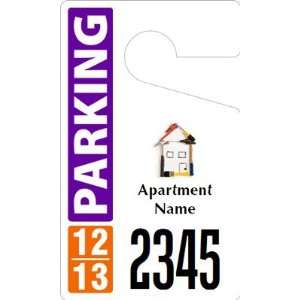  Plastic ToughTags for Apartment Parking Permits ValueTag 