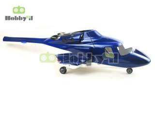 RC Helicopter Blue Body Airwolf 450 scale for Align T Rex 450 size 