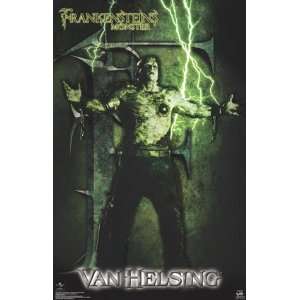 Van Helsing   Frankensteins Monster Movies Poster Print, 23x35 