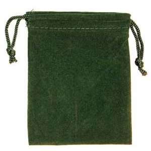  Green Velveteen Bag (3 x 4) 