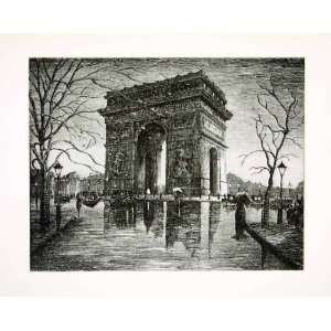   Memorial Geyer   Original Photogravure 