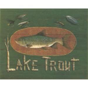  Lake Trout, Beveled