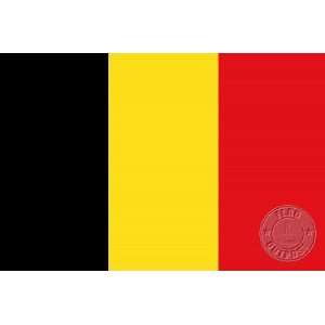  Belgium 2 x 3 Nylon Flag Patio, Lawn & Garden