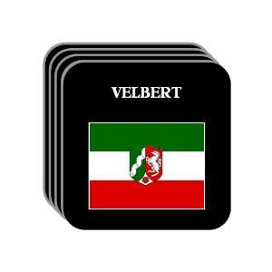   (Nordrhein Westfalen)   VELBERT Set of 4 Mini Mousepad Coasters