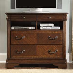   Furniture 722 BR45 Alexandria Media Chest TV Stand,