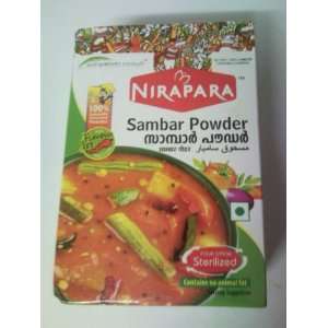 NIRAPARA SAMBAR POWDER 100G  Grocery & Gourmet Food
