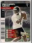 MICHAEL MIKE VICK 2001 UD GRADED ROOKIE AUTO RC 500 EAGLES  