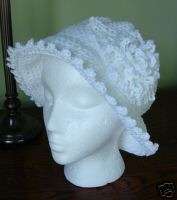 Handmade Crochet All Cotton Hat  