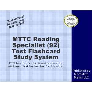  MTTC Reading Specialist (92) Test Flashcard Study System 