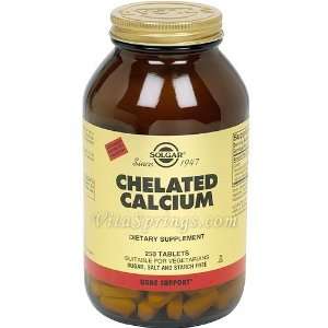  Chelated Calcium 250 Tabs 3 Pack