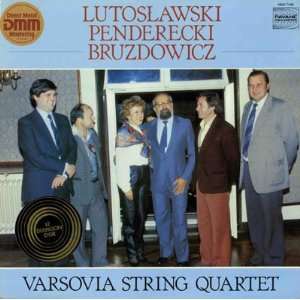   / Penderecki / Bruzdowicz / Varsovia String Quartet Music