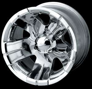 CPP ION Alloys style 138 Wheels Rims 15x8, 5x4.75, polished aluminum 