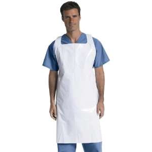 Protective Poly Disposable Aprons   Medium Weight, Pullover, 28 x 46 