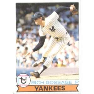  1979 Topps # 225 Rich Gossage New York Yankees Baseball 