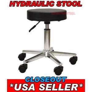  BLACK Hydraulic METAL BASE Stool Chair Body Art TATTOO 