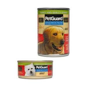   PetGuard Turkey and Barley Canned Dog Food 12 14 oz cans