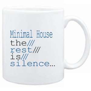  Mug White  Minimal House the rest is silence  Music 