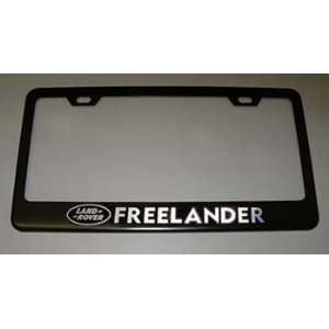  Land Rover Freelander Black License Plate Frame 