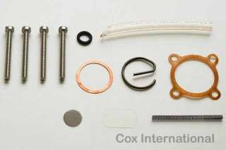Cox 049 Venturi Crankcase Head Gasket Reed Retainer Screws Kit .049 