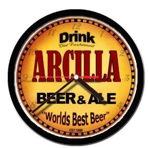  ARCILLA beer and ale wall clock 