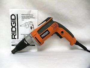 RIDGID R6000 Variable Speed Drywall Screw Gun 648846052885  