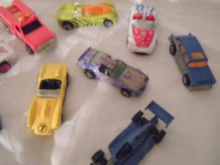 HUGE MIXED LOT OF 9 HOT WHEELS AND A MATCH BOX CAR. THIS LOT HAS 