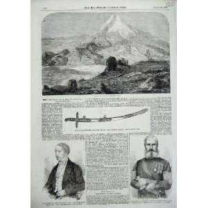  1856 View Mount Arabat Senor Herran Edwards Sword