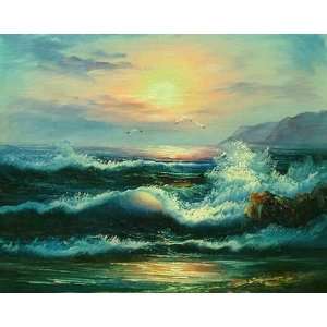  Fine Oil Painting, Ocean SO28 20x24
