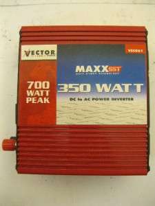 Vector Maxx SST 700 Watt Power Inverter Auto Marine  