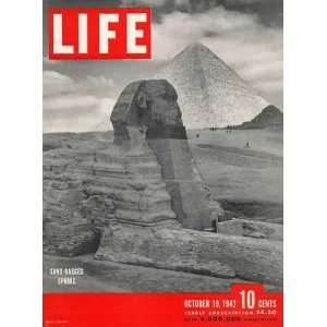  Sphinx with Sandbags and Pyramid in Egypt, The by Bob Landry 