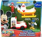 Disney MICKEY MOUSE CLUBHOUSE CAMPING GOOFY DONALD DUCK FIGURES FISH 