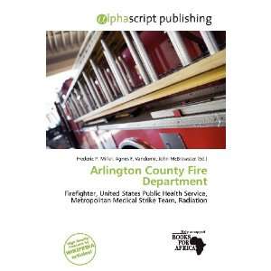  Arlington County Fire Department (9786136570389) Frederic 