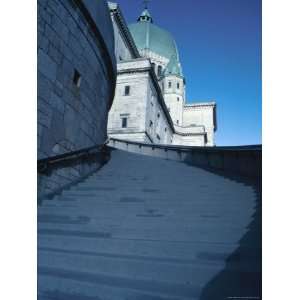  Winding Staircase Leading up a Building Photographic 