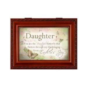  Daughter Wood Grain Music and Jewelry Box You Are The 