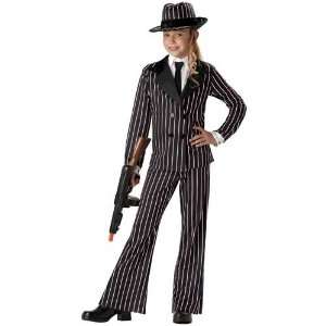  Gangster Girl Costume Child   Child (10 12) Toys & Games